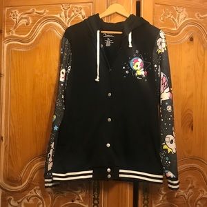 Tokidoki varsity sweater size XL